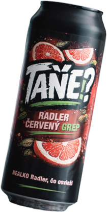 Taňe? Radler červený grep